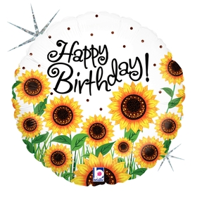 Pkg Happy Birthday Sunflowers